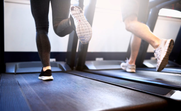 Running on a Treadmill